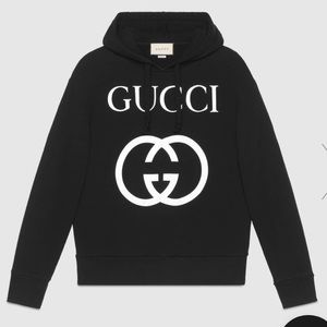 Authentic GUCCI interlocking G hoodie.